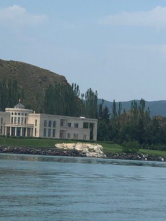 Statue of Akhtamar at Lake Sevan